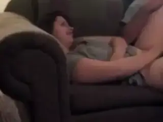 wife playing with his friend