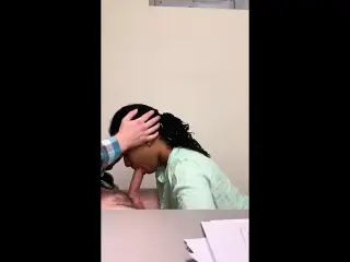 Blowjob Cum In Mouth And Swallow At Work (CA)