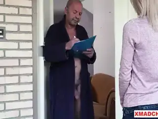 Older Guy Fucks Hottie