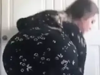 Cute Brunette Striptease