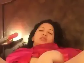 BBW Latina And Her Toy