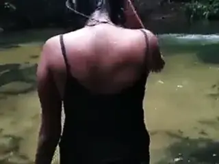 Jungle blowjob