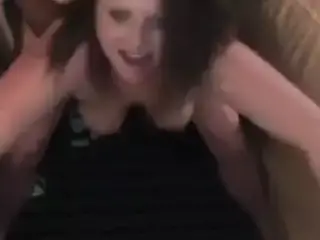 Milf taking a huge black cock like doggy