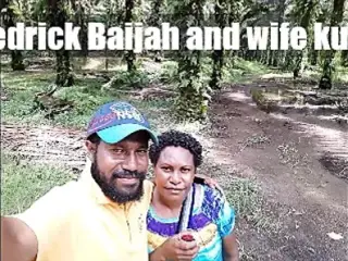 Shedrick Baijah and wife kuap