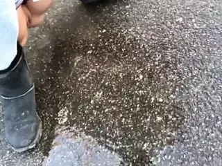 Outdoor pissing compilation