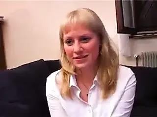 French casting nice bonde anal