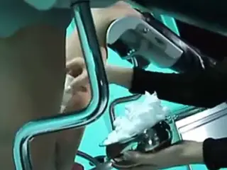 Vacumed lesbian slave gets treated