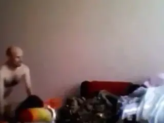 Screaming orgasm from russian couple