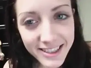 Quick BJ with facial