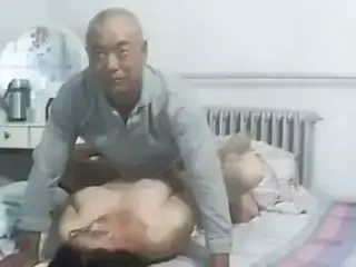 Amateur Asian Granny And Grandpa Homemade Sex