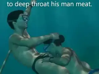 3D sex underwater