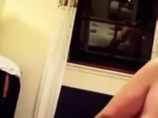 Scottish Blonde Sucks Cock