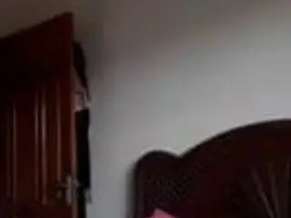 Indian woman cheering with their husband