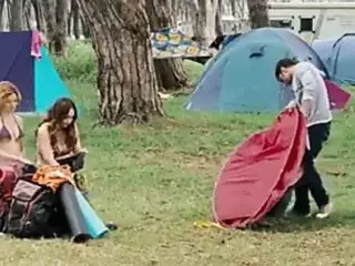 Chiara Francini e Sarah Felberbaum naked in italian movie