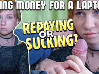 DEBT4k. Naive Alice Klay gets in trouble and has sex with