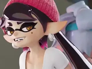 Splatoon Callie and Marie Double Buttjob!