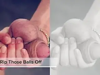Ball Tug - Femdom