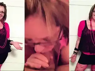 bouncy big breasted mature wife exposed