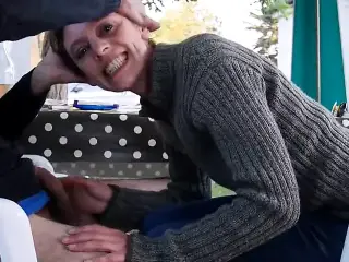 Obedient Cocksucker In The Great Outdoors