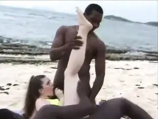 White Wife Approached By Two Black Men on Public Beach