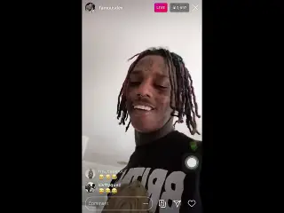 Rapper Famous Dex Is Getting Head On Instagram live