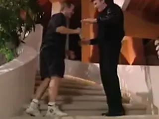 Sexy brunette lifeguard spreads legs and gets her pussy licked
