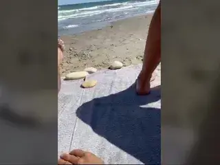 Beach play