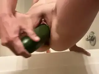 WHORE FUCKING CUCUMBER