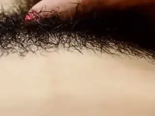 fingering hairy bush