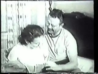 Curvy brunette gets her pussy fucked in vintage hardcore video