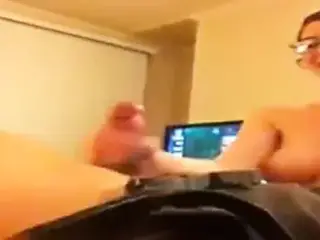 Beautiful GF  Sucks, Tit fucks and Gives HJ to Orgasm
