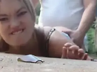 Fucked hard in park