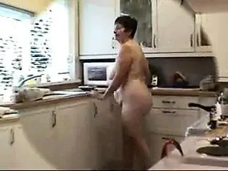 granny in the kitchen