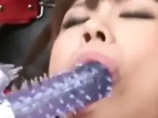 Asian Lubed And Made To Orgasm