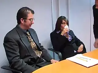 British Slut Jane Berry gets fucked in the office