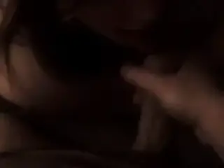 Slut pulls thong to the side and fucks for a cumshot