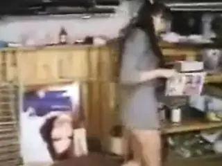 Young Brunette Rides Old Cock And Get A Facial Load