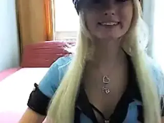 Policewoman Masha Stripping