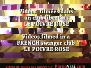 French Swingers Club  LE POIVRE ROSE ! part 2