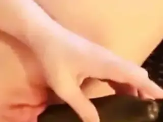 Chubby amateur really plays