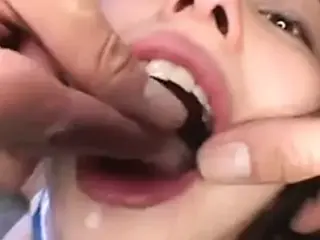 Japanese cum swallow