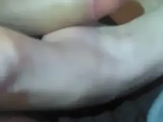 FootJob - Sexy Pink Toes - KinkyFeet