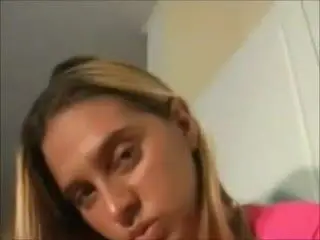 BBW big tits masturbating in the kitchen