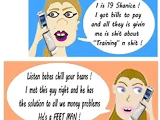 Foot Fetish Comic Janelle