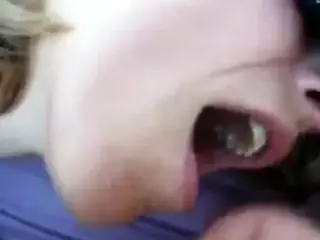 Good slave bitch sucks cock