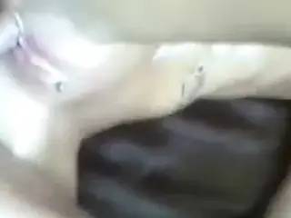 Oiled blonde chick fucking nicely