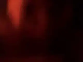 White chick blowing a black dick