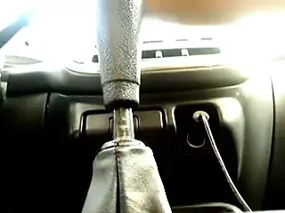 Anal fun in the car