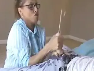 Busty Milf Causes A Cum Explosion