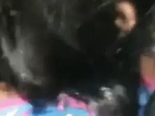 roxy swallows for the first time